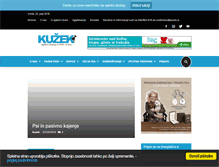 Tablet Screenshot of kuzek.si